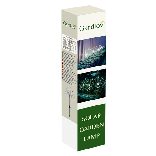 Aurinkoenergialla toimiva LED-puutarhavalaisin