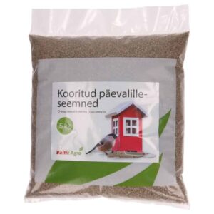 Kuoritut auringonkukansiemenet 5 kg:n pakkauksessa Baltic Agro -brändiltä, ihanteellinen lintujen ja muiden eläinten ravinnoksi.