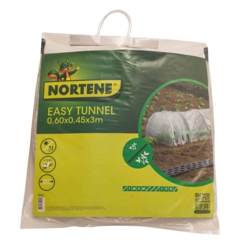 Film tunnel with metal arches