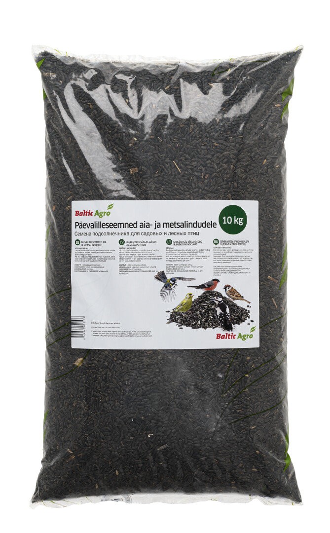 Päevalilleseemned aia- ja metsalindudele 10kg