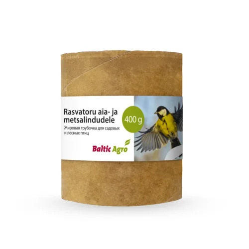 Fat tube for garden and forest birds 400g